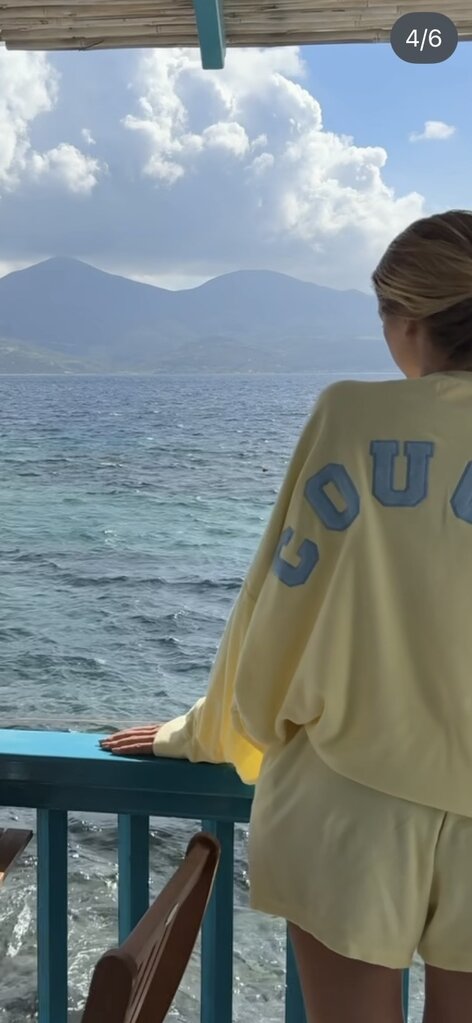 Cou Cou Collection Joseph Sweater (Terry) - Butter Yellow