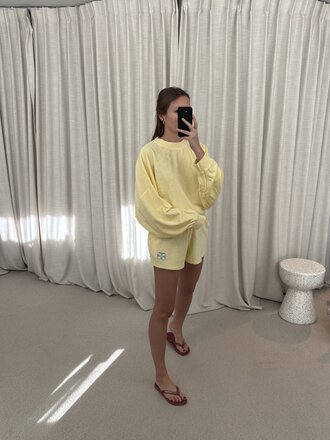 Cou Cou Collection Jackie Short (Terry) - Butter Yellow