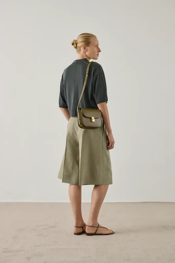 Soeur Bellissima Mini Handbag - Kaki