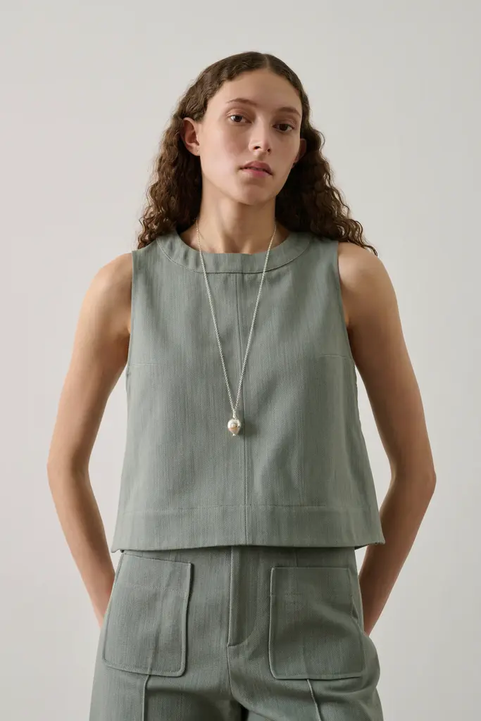 Soeur Pampa Top - Vert D'eau