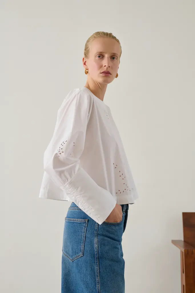 Soeur Hansel Blouse - Blanc