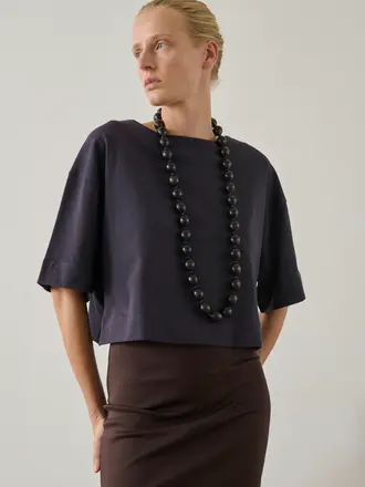 Soeur Davina T-shirt - Aubergine Bordeaux