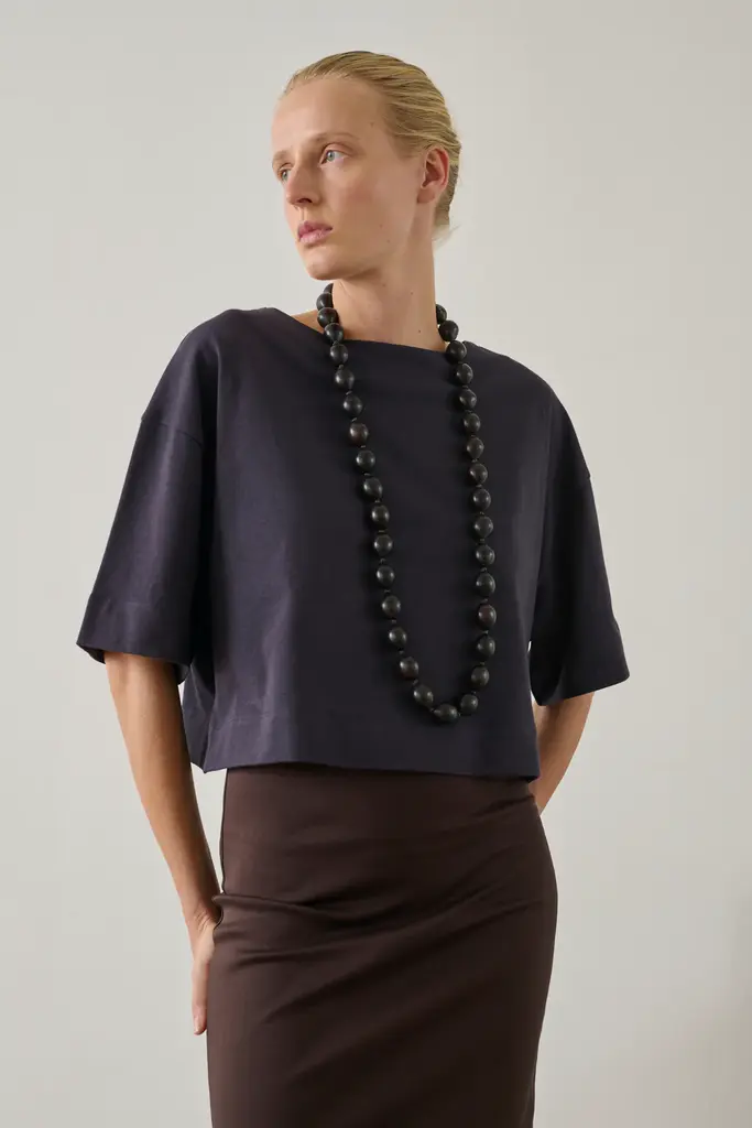 Soeur Davina T-shirt - Aubergine Bordeaux