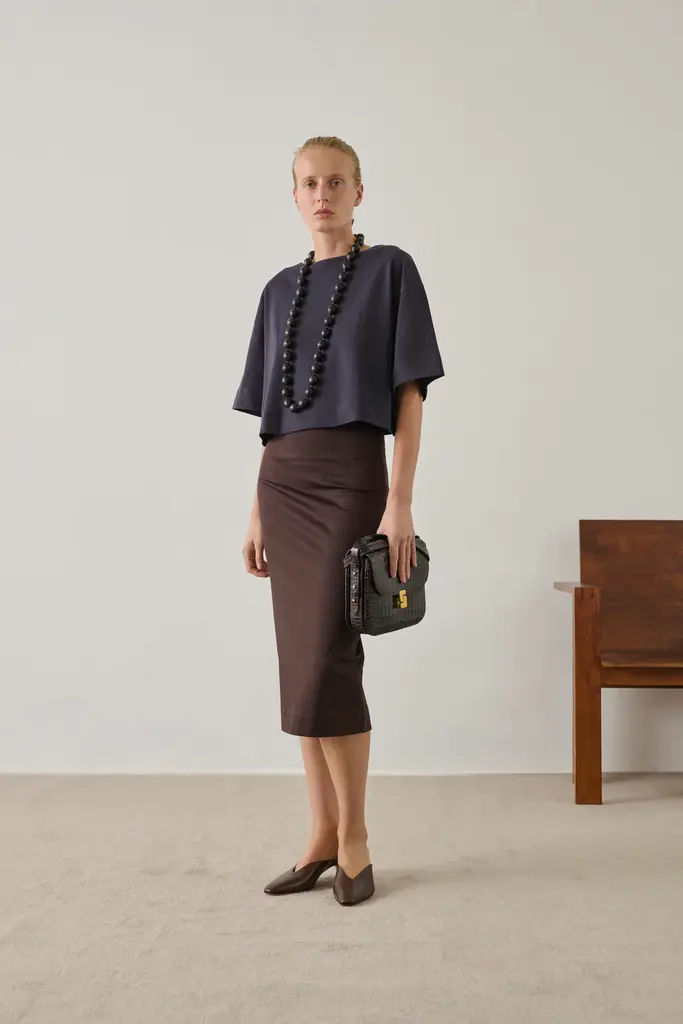 Soeur Davina T-shirt - Aubergine Bordeaux