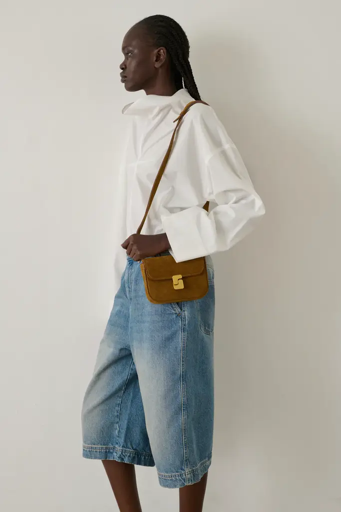 Soeur Bel Handbag - Caramel Marron