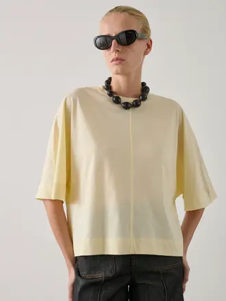 Soeur Helsinki T-shirt - Jaune Pale