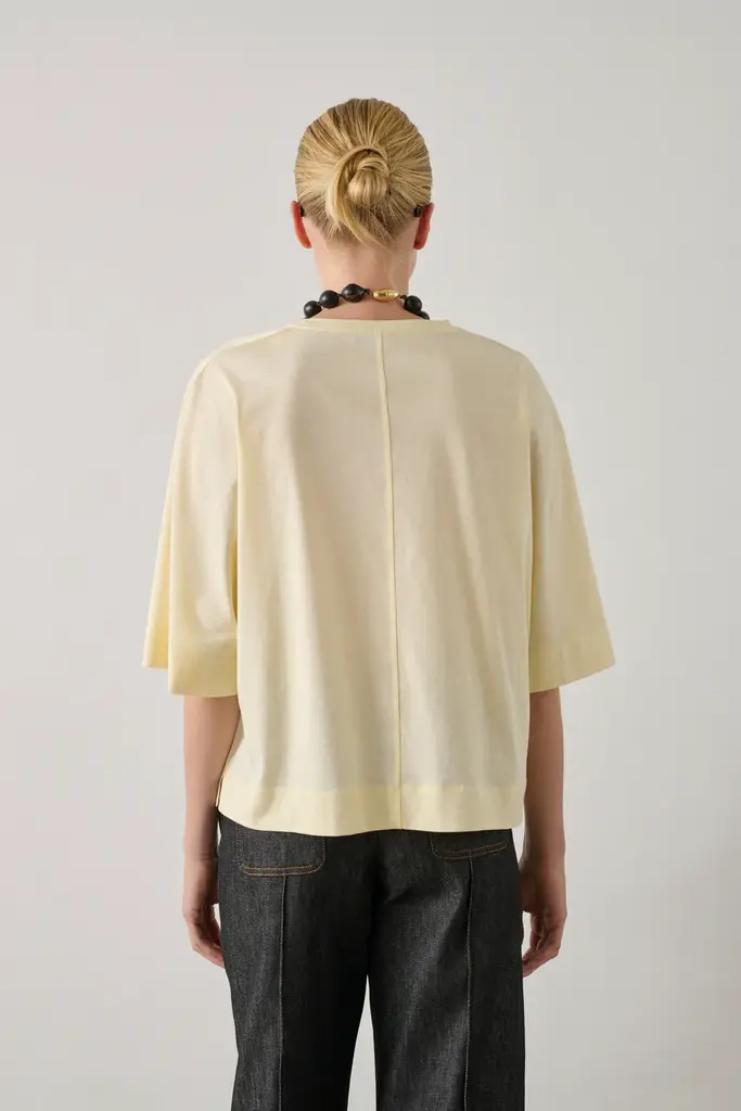 Soeur Helsinki T-shirt - Jaune Pale