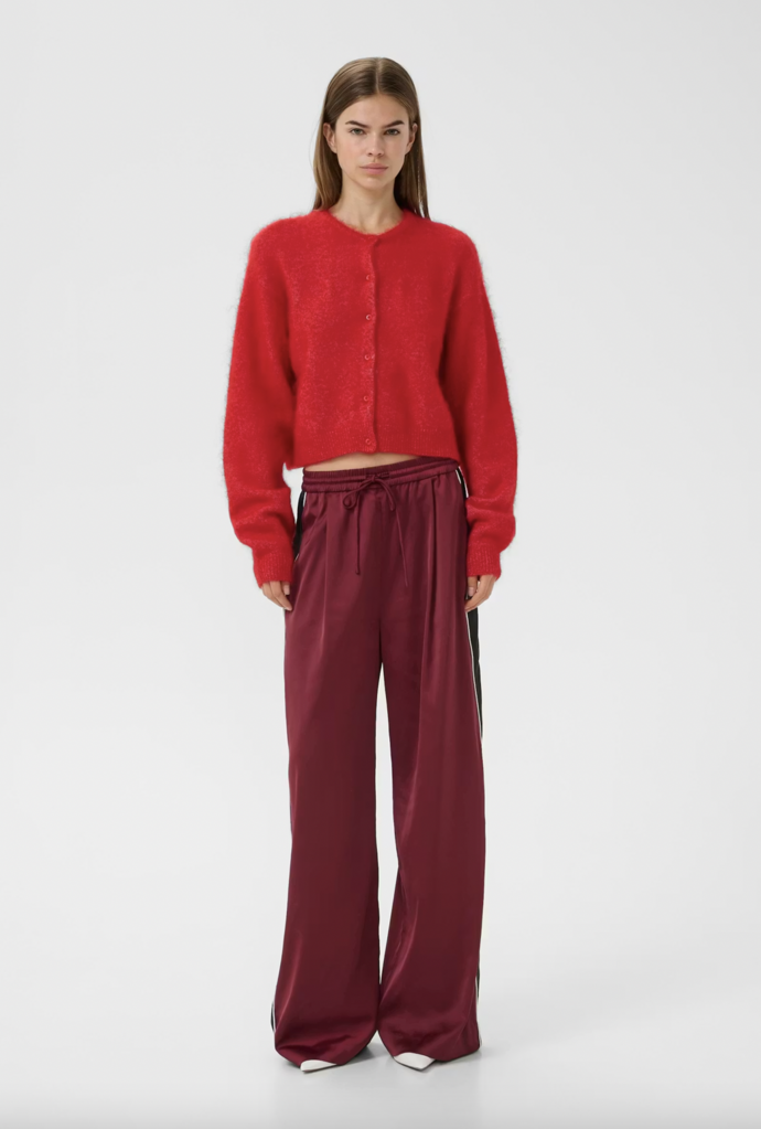 Gestuz Debbie Short Cardigan - Postbox Melange