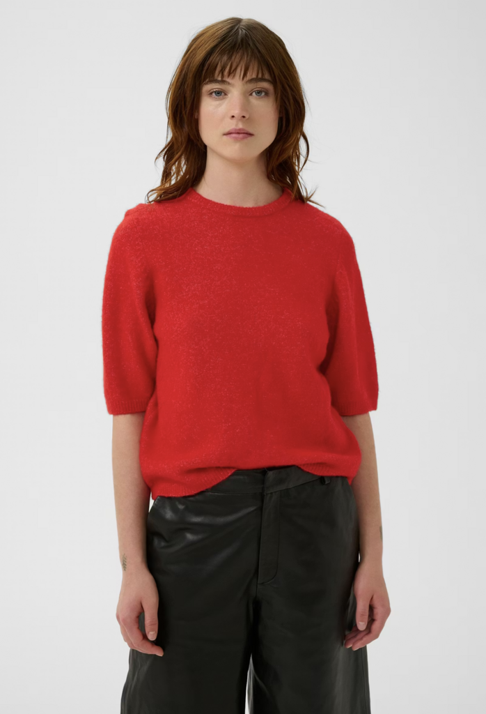 Gestuz Alpha Tee - Postbox Melange