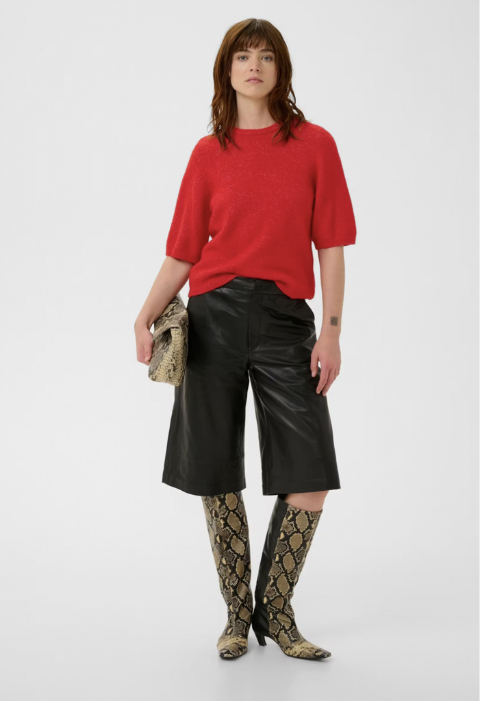 Gestuz Alpha Tee - Postbox Melange