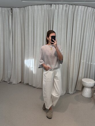 Absolut Cashmere Benedicta Knit - Moonstone