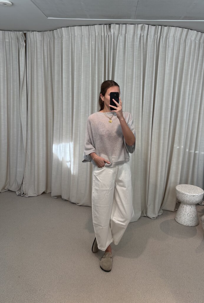 Absolut Cashmere Benedicta Knit - Moonstone