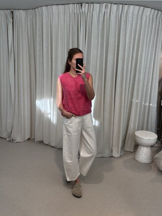 Absolut Cashmere Lana Debardeur - Pop Pink