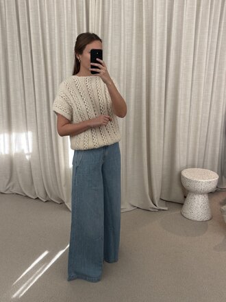 (+) People Bea Jeans - Blu Notte