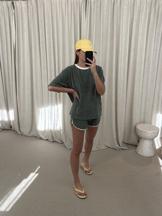 Raff Collective Belle T-Shirt - Kaki