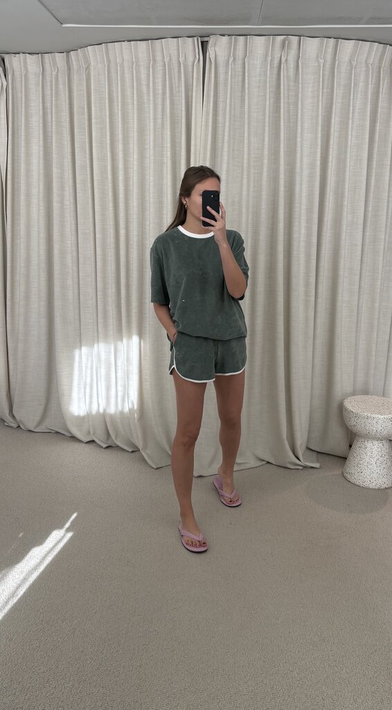 Raff Collective Belle T-Shirt - Kaki