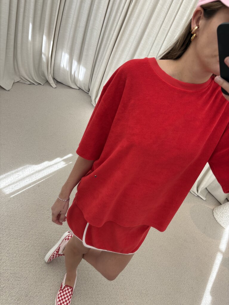 Raff Collective Isabelle Top - Red