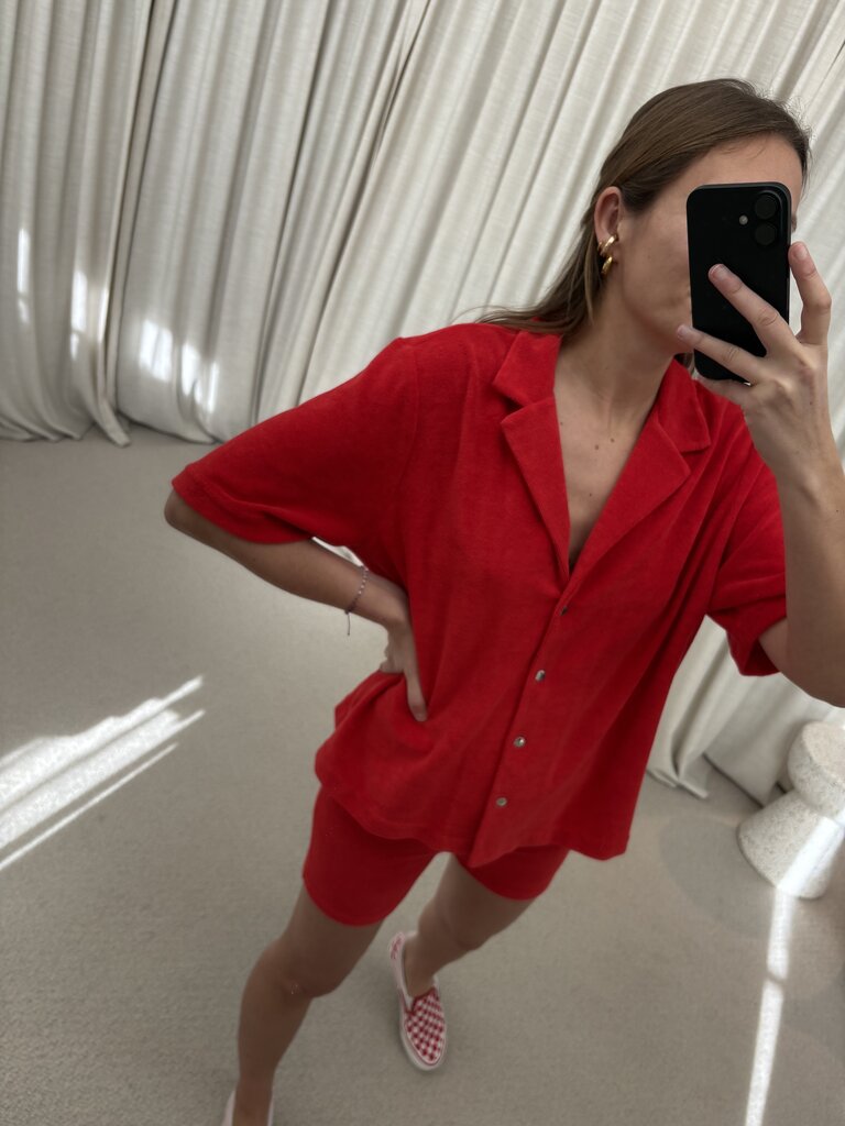 Raff Collective Bobby Shirt - Red