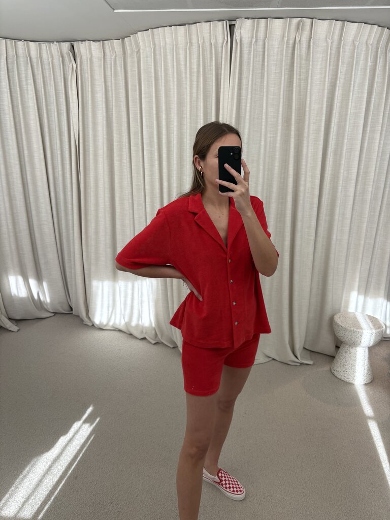 Raff Collective Bobby Shirt - Red