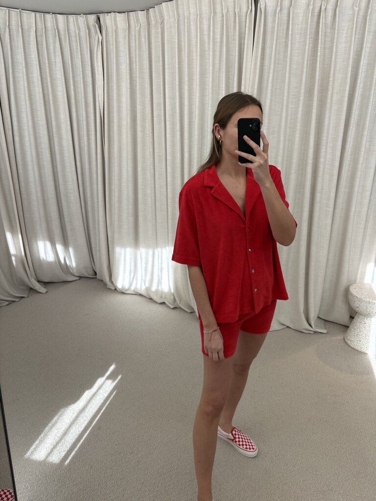 Raff Collective Bobby Shirt - Red