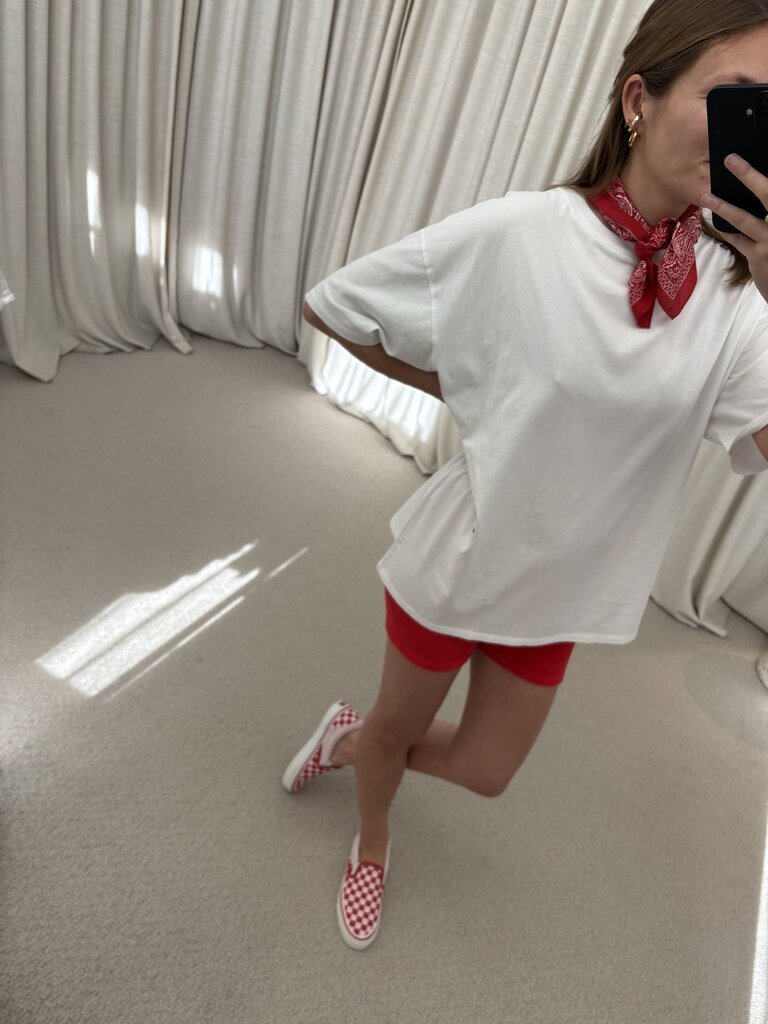 Raff Collective Jean Shortsleeve T-Shirt - White