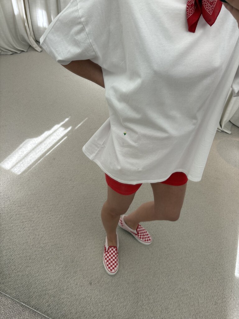 Raff Collective Jean Shortsleeve T-Shirt - White