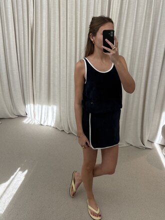 Raff Collective Wrap Skirt - Midnight