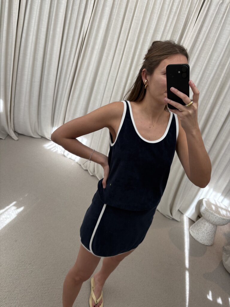 Raff Collective Wrap Skirt - Midnight