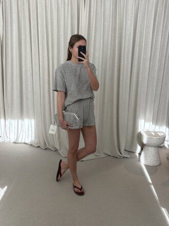 Raff Collective Caro Shorts - Grey Melange