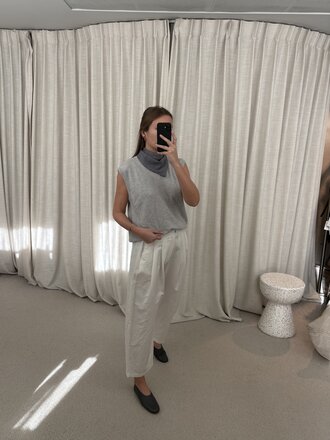 Raff Collective Triangle Scarf - Stripe Navy