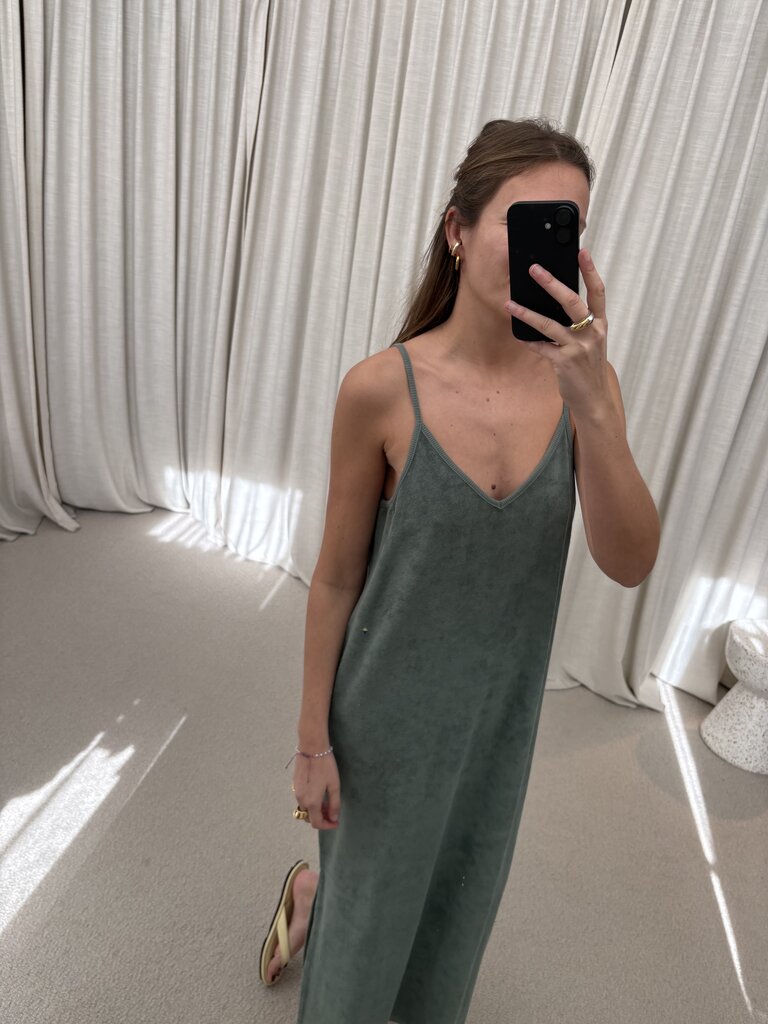 Raff Collective Joss Dress - Kaki