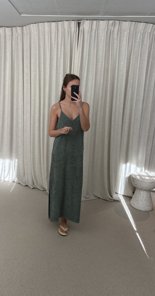 Raff Collective Joss Dress - Kaki