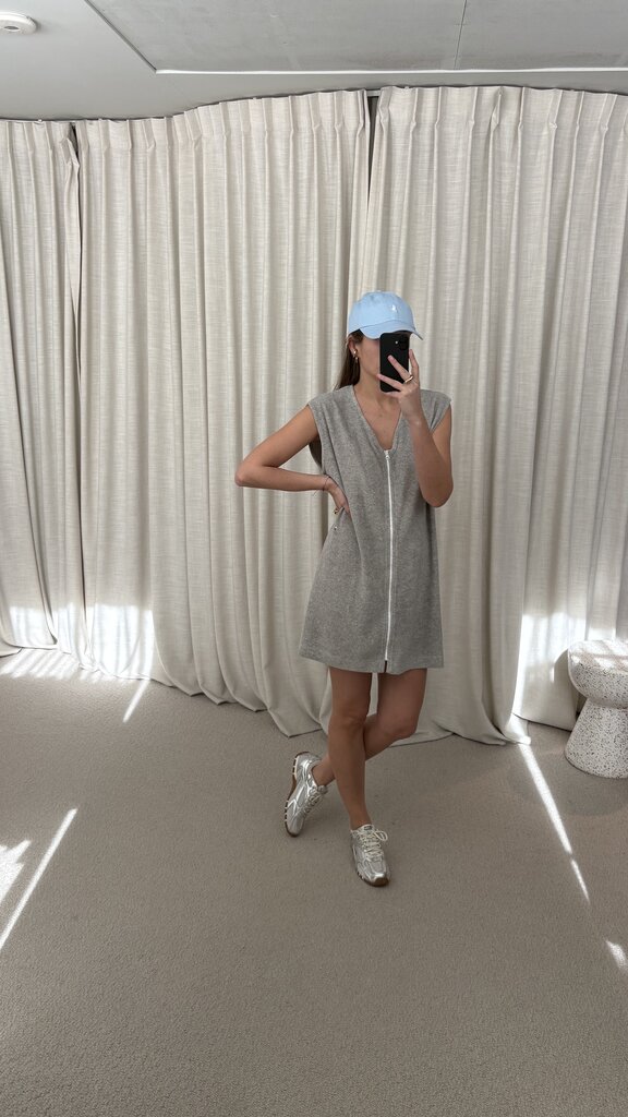 Raff Collective May Dress - Grey Melange