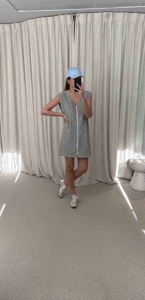 Raff Collective May Dress - Grey Melange