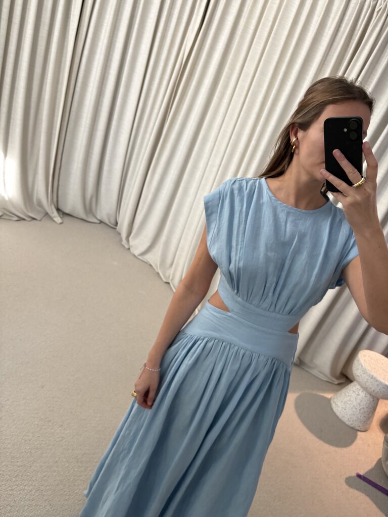Rae Aimee Dress - Sky Blue