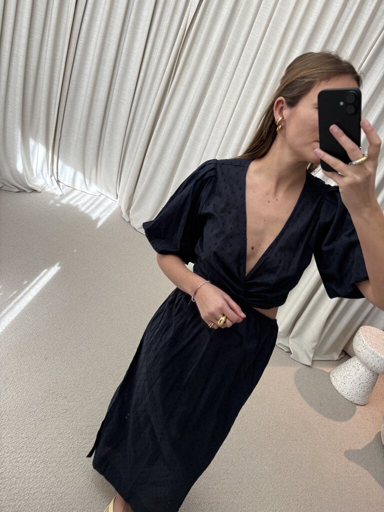 Rae Penelope Dress - Indigo