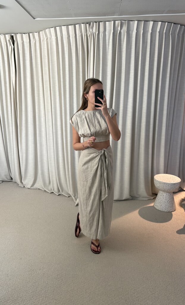 Rae Jasmine Skirt - Natural