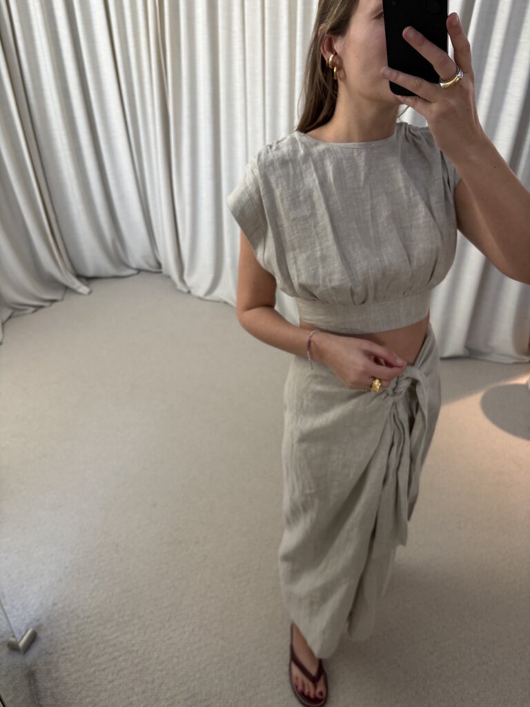 Rae Jasmine Skirt - Natural