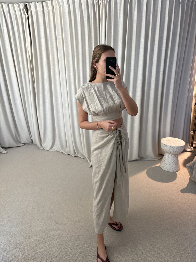 Rae Jasmine Skirt - Natural