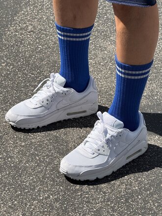 Le Bon Shoppe Extended Boyfriend Socks - Cobalt