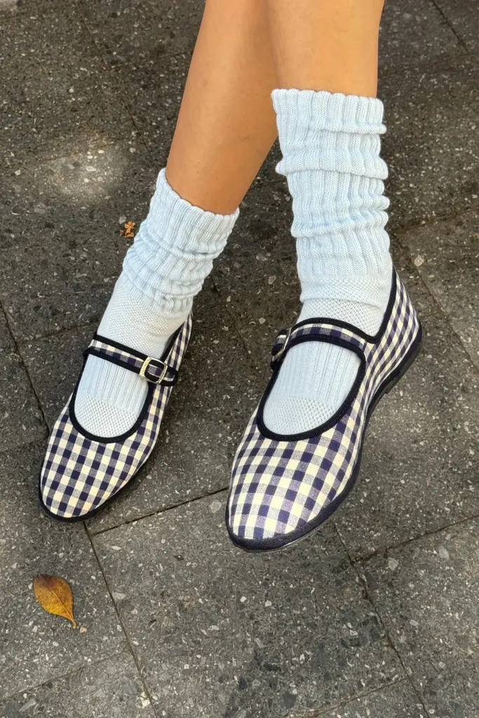 Le Bon Shoppe Ballet Socks - Baby Blue