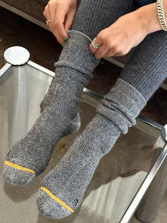 Le Bon Shoppe Camper Socks - Charcoal