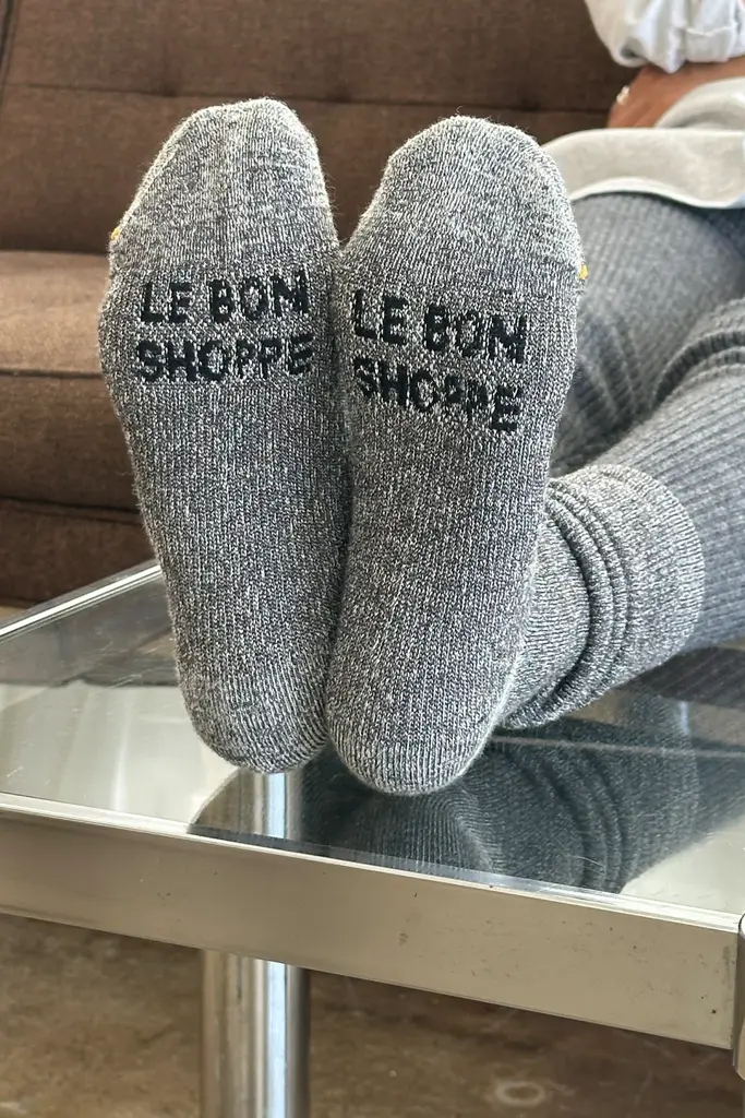 Le Bon Shoppe Camper Socks - Charcoal