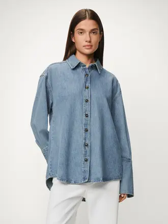 Lois Lily Overshirt - Piedra Wash