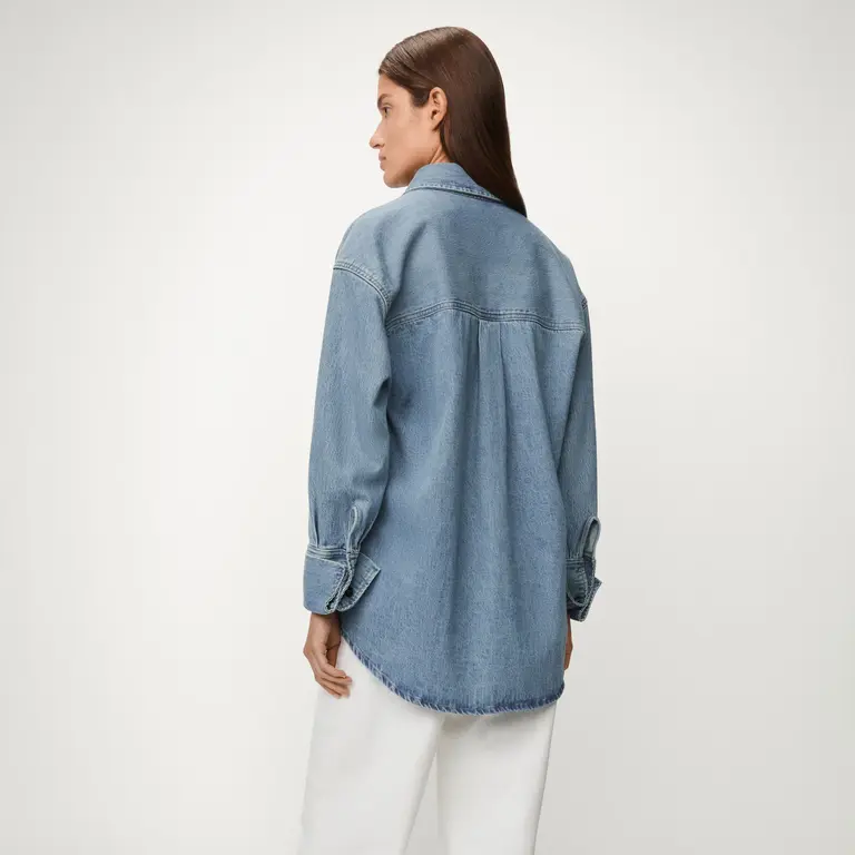 Lois Lily Overshirt - Piedra Wash