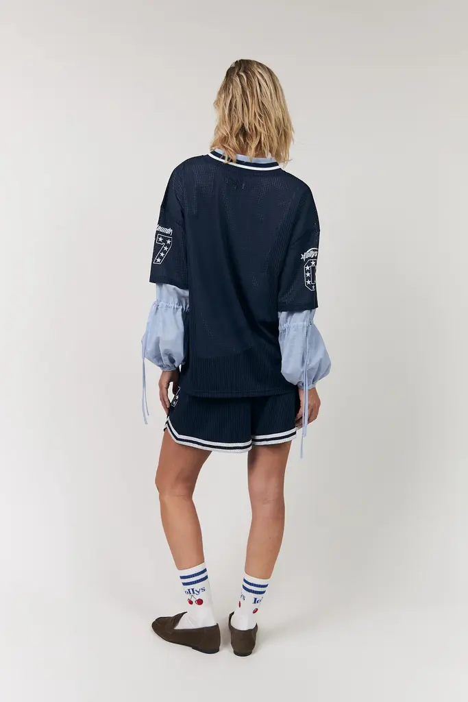 Lolly's Laundry Billie Shorts - Dark Blue