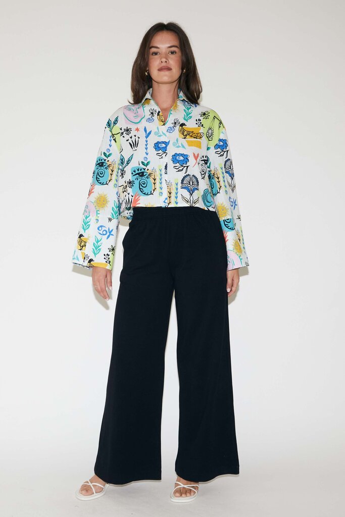 RE/BORN Kate Pants - Black