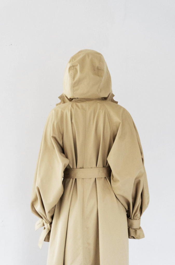 CO.DB Classy Cocoon Trench - Camel