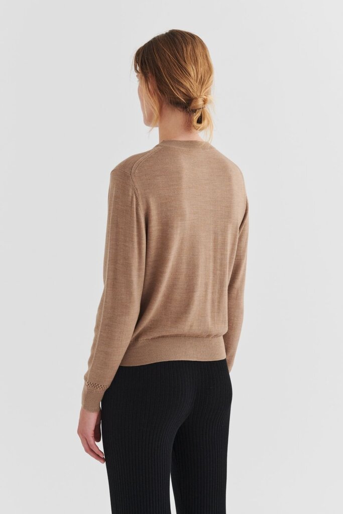 FUB Wool Cardigan - Camel Melange