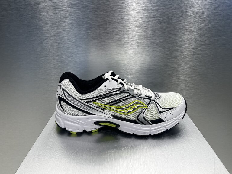 Saucony Ride Millennium - White/Silver/Yellow